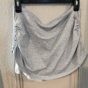 Kyodan Gray Ruched Skort